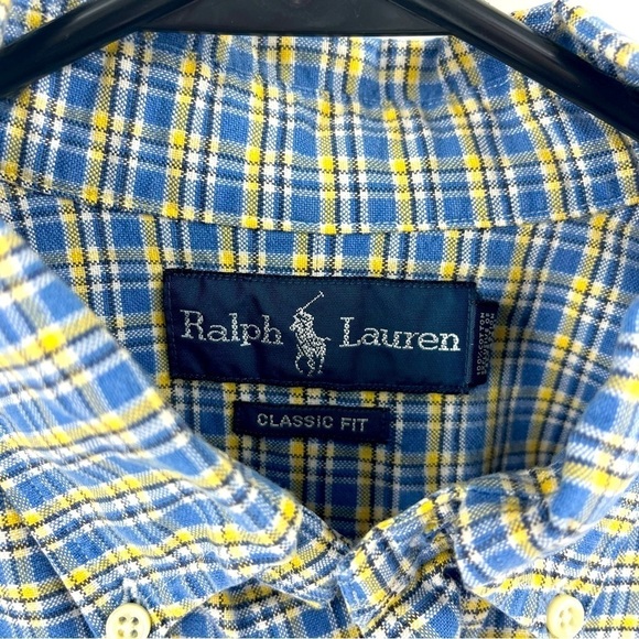 Ralph Lauren Classic Fit Long Sleeve Button Down Shirt - Picture 7 of 8